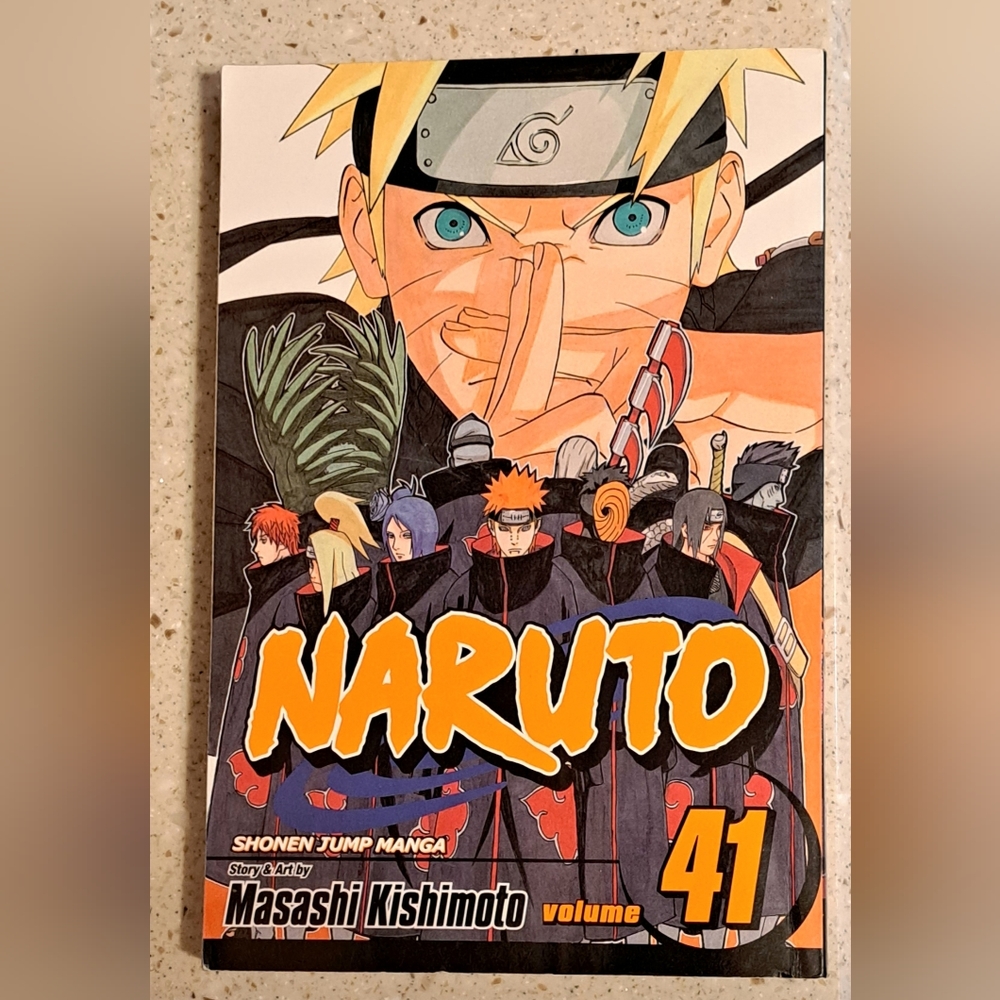 Naruto Volume 41 (Back Cover Slightly Creased)